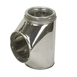 Insulated Stainless Steel Tee with Plug - Perfect for Plumbing, HVAC, and Industrial Applications