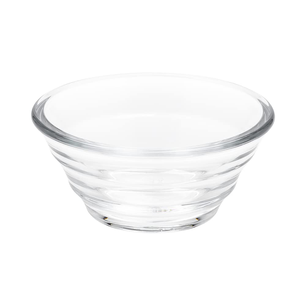 Restaurantware 60-Pack 5 oz Small Glass Bowls - Lead-Free Clear Glass Prep Dishes for Spices, Condiments & Ingredients - Dishwasher Safe - Perfect for Restaurants, Catering & Home Kitchen Use