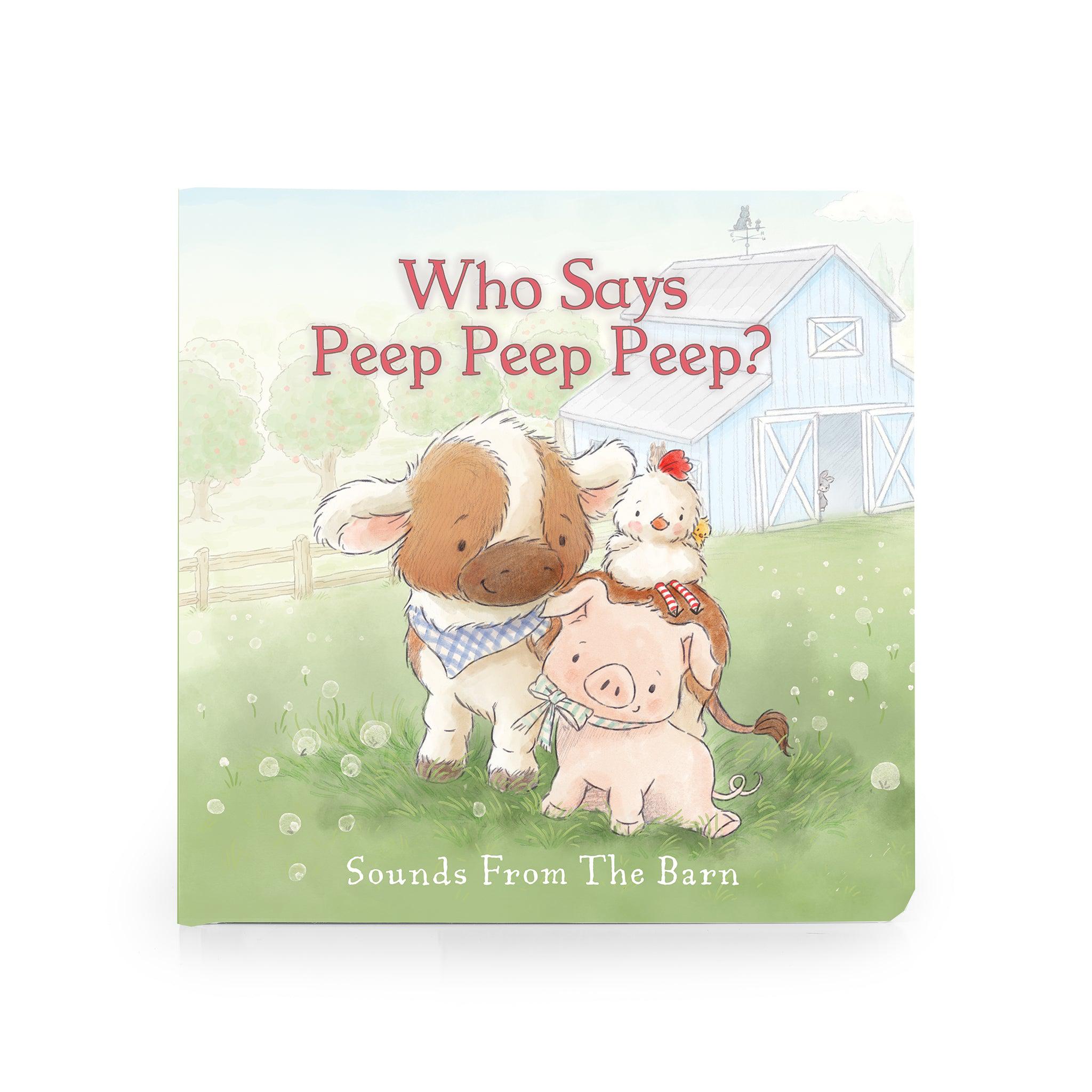 Who Says Peep Peep? - Interactive Board Book for Babies & Toddlers | Early Learning Animal Sounds | Perfect for Bedtime & Playtime