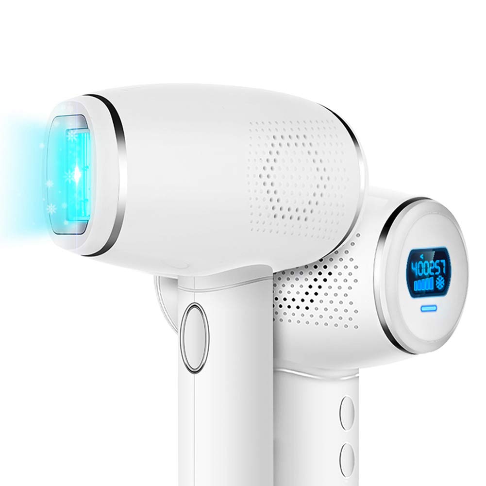 300,000 Flashes ICE IPL Hair Removal Device - Painless & Permanent Hair Remover for Face, Legs, Arms, Bikini Line & Whole Body - At-Home Hair Removal System for Smooth Skin (Perfect for Pre-Vacation Prep & Summer Ready Skin)