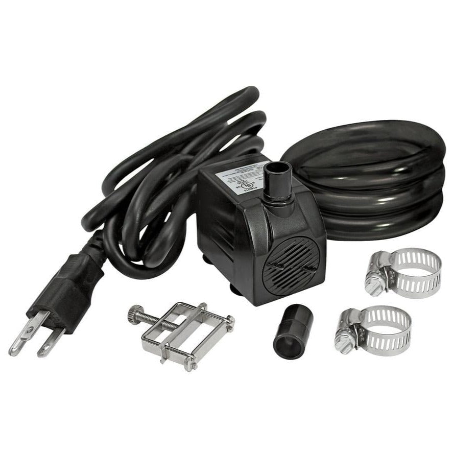 Design Toscano Submersible Fountain Pump Kit - 120 GPH Water Pump for Ponds, Fountains & Water Features | Indoor & Outdoor Decorative Use