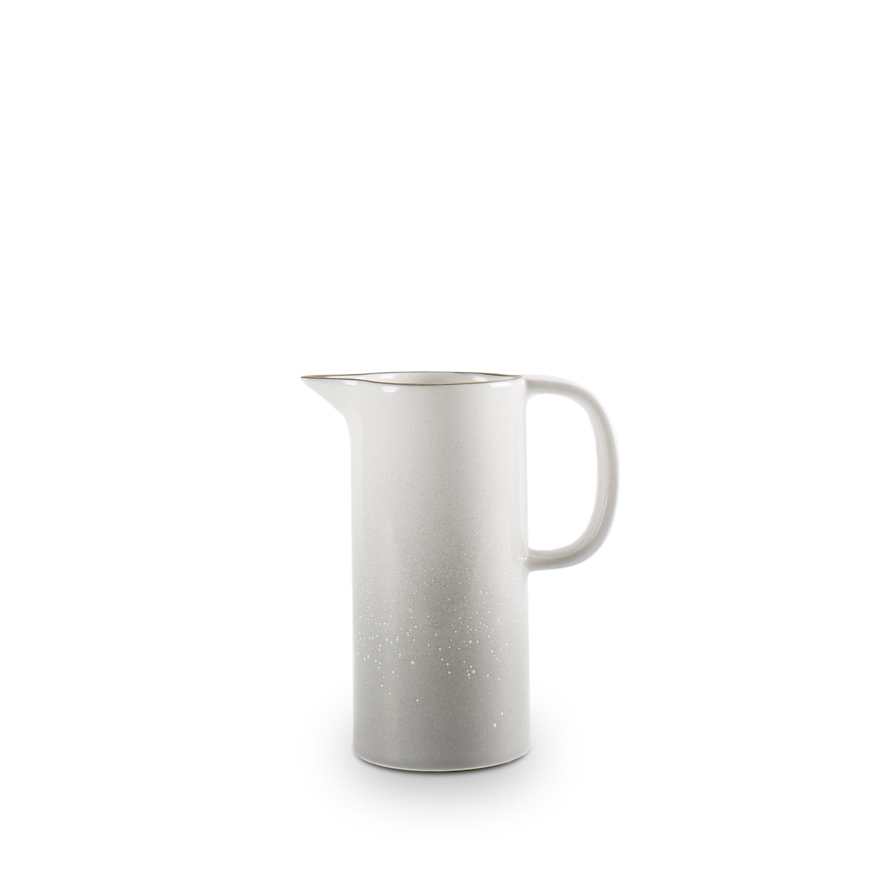 Premium Small Pitcher with Light Grey Whale Gradient Design - Perfect for Serving Juice, Milk & Cocktails at Home, Restaurants or Outdoor Gatherings