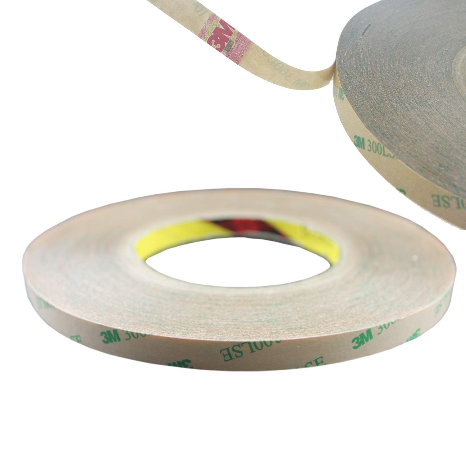REXTiN 10mm x 50M Strong Double Sided Adhesive Tape for 5050/5630 SMD LED Strip Lights - High Bonding Strength, Waterproof & Heat Resistant - Perfect for Home DIY, LED Installation, and Automotive Lighting Projects