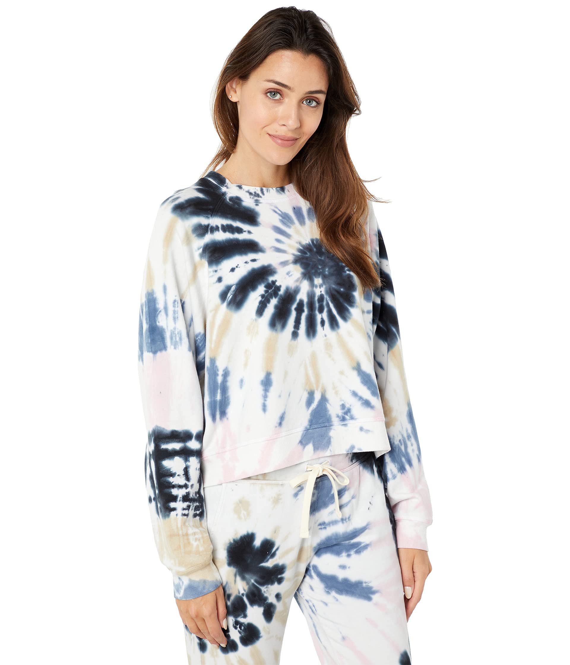 Electric & Rose Ronan Pullover - Women's Soft Fleece Sweatshirt for Casual Wear & Outdoor Activities | Cozy Winter Fashion & Layering Essential