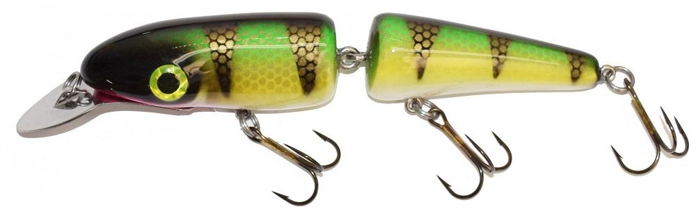 Big Fork Reef Digger Mid Range Crankbait Jointed Fishing Lure - Saltwater & Freshwater Bass Fishing for Trout, Walleye, Pike | Perfect for Casting, Trolling & Deep Water Fishing