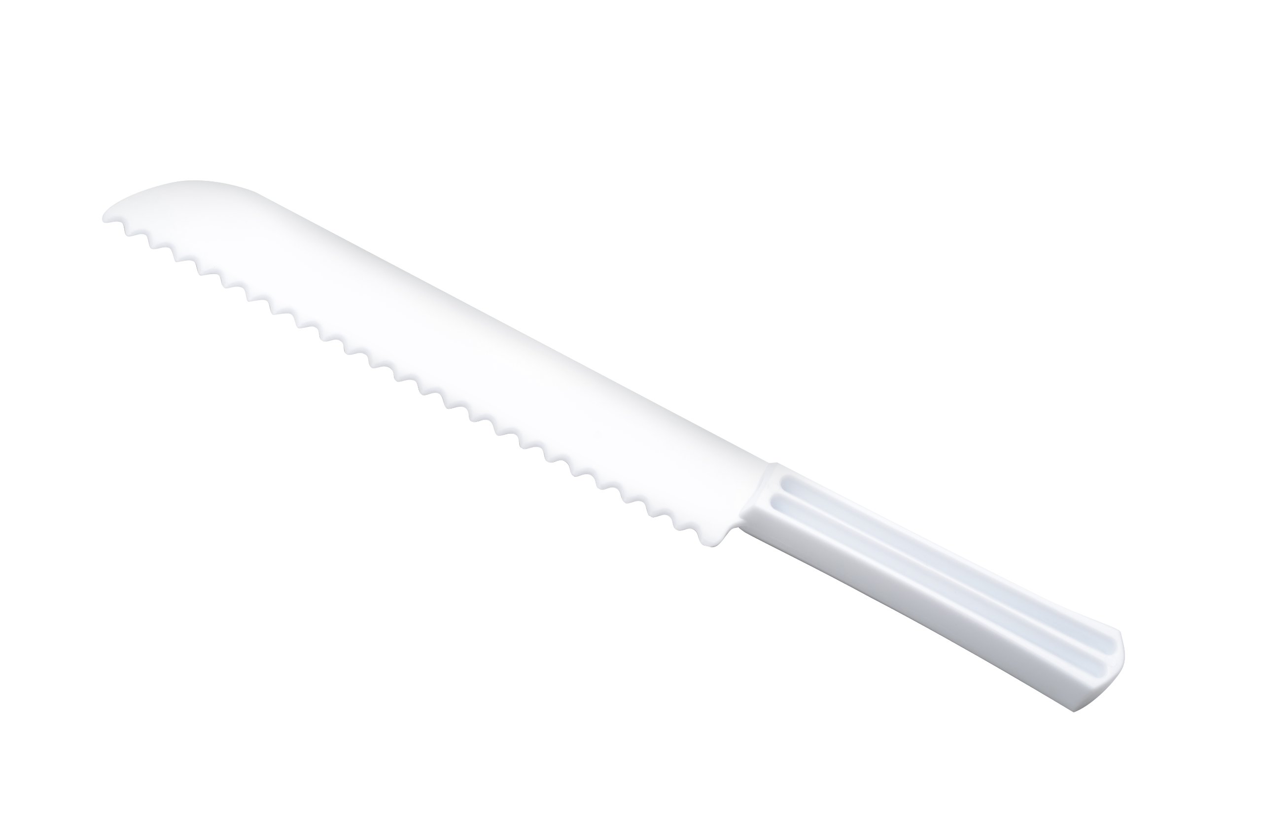 Fineline Settings Platter Pleasers White Bread Knife Set - 48 Pieces for Restaurants, Catering & Home Kitchen Use