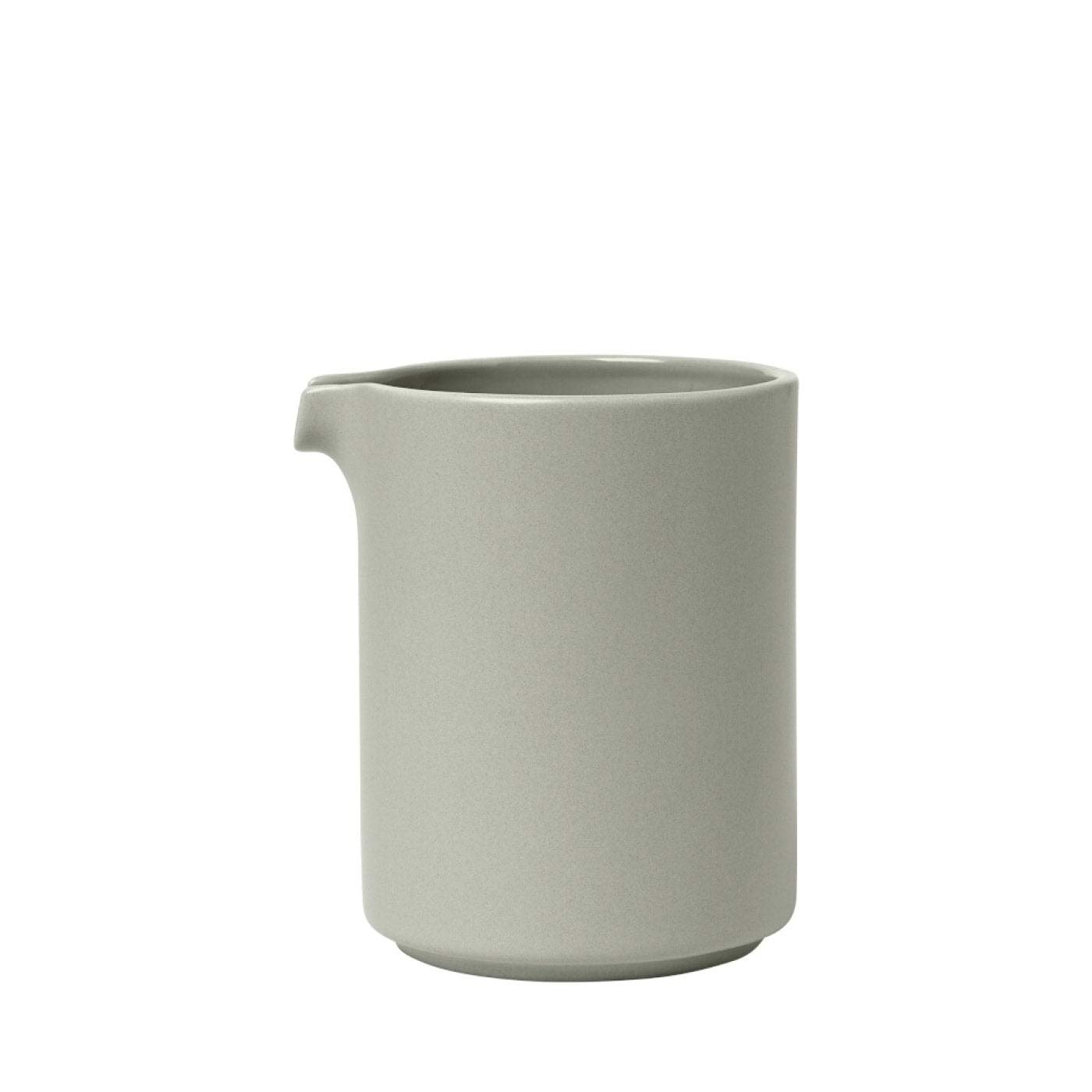 Blomus 63994 Ceramic Milk Jug - Premium White Porcelain Creamer Pitcher for Coffee & Tea - Perfect for Breakfast, Brunch, and Kitchen Decor