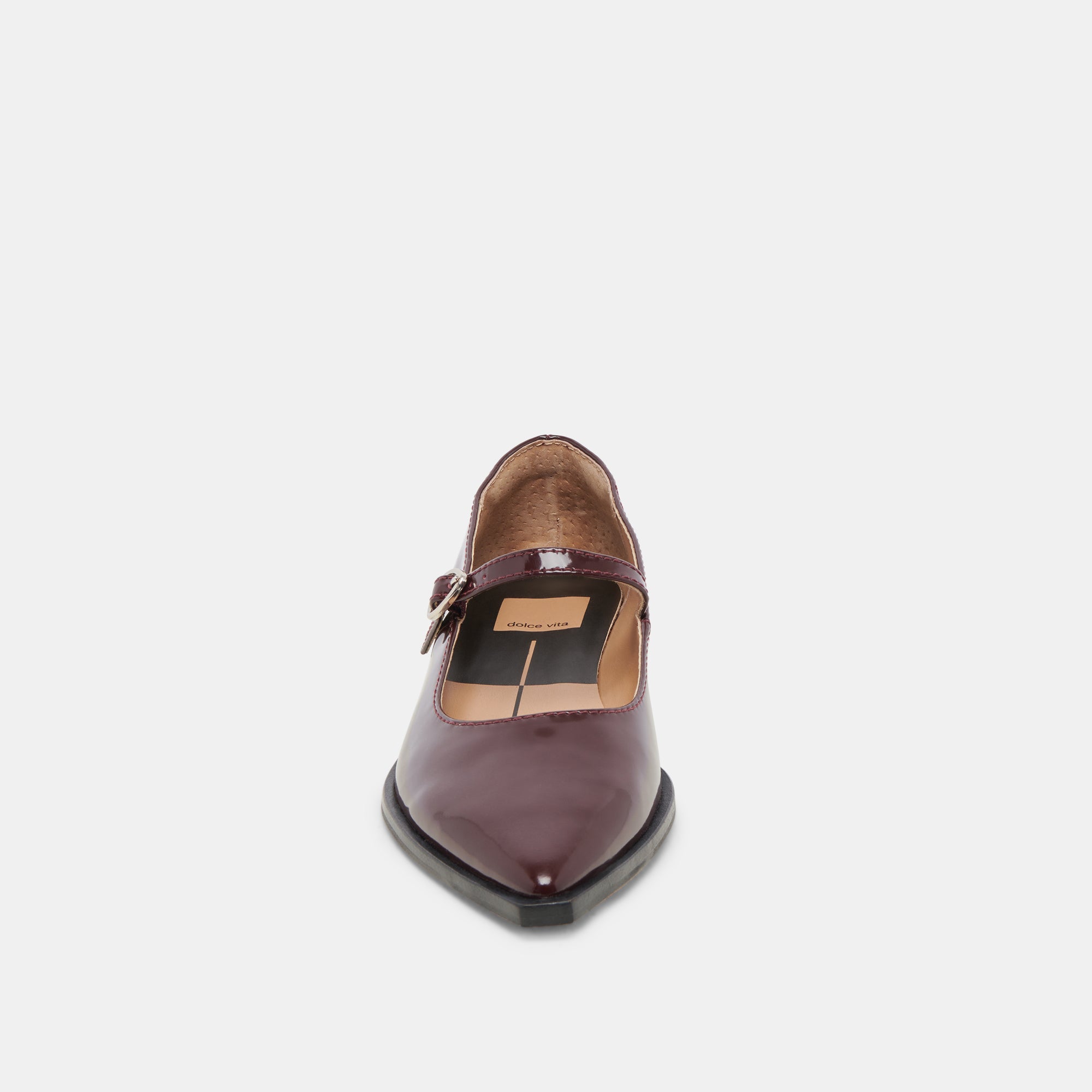Largo Flats Cranberry Patent Leather Women's Shoes - Comfortable & Stylish for Work, Office, and Casual Wear