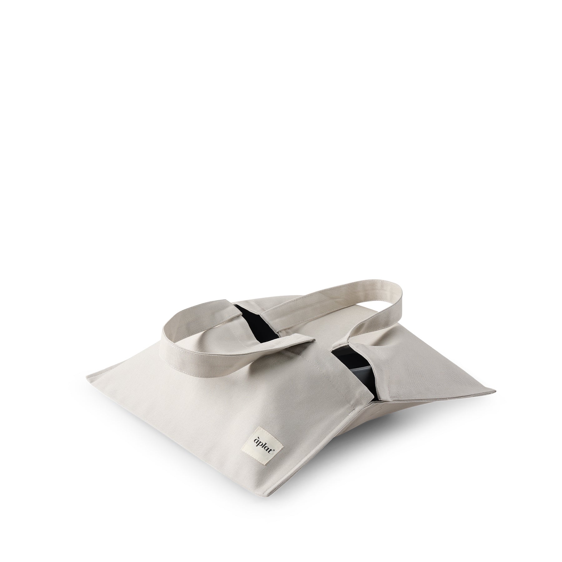 Stylish Stone Color Plat Tote Bag - Durable & Fashionable Handbag for Women - Perfect for Work, Shopping & Travel