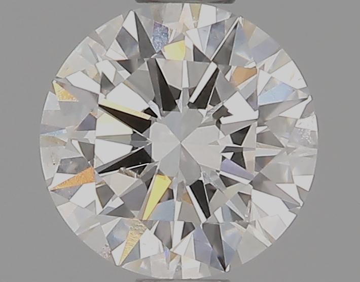 0.52 Carat F Color SI2 Clarity Round Cut Loose Diamond for Engagement Rings & Fine Jewelry