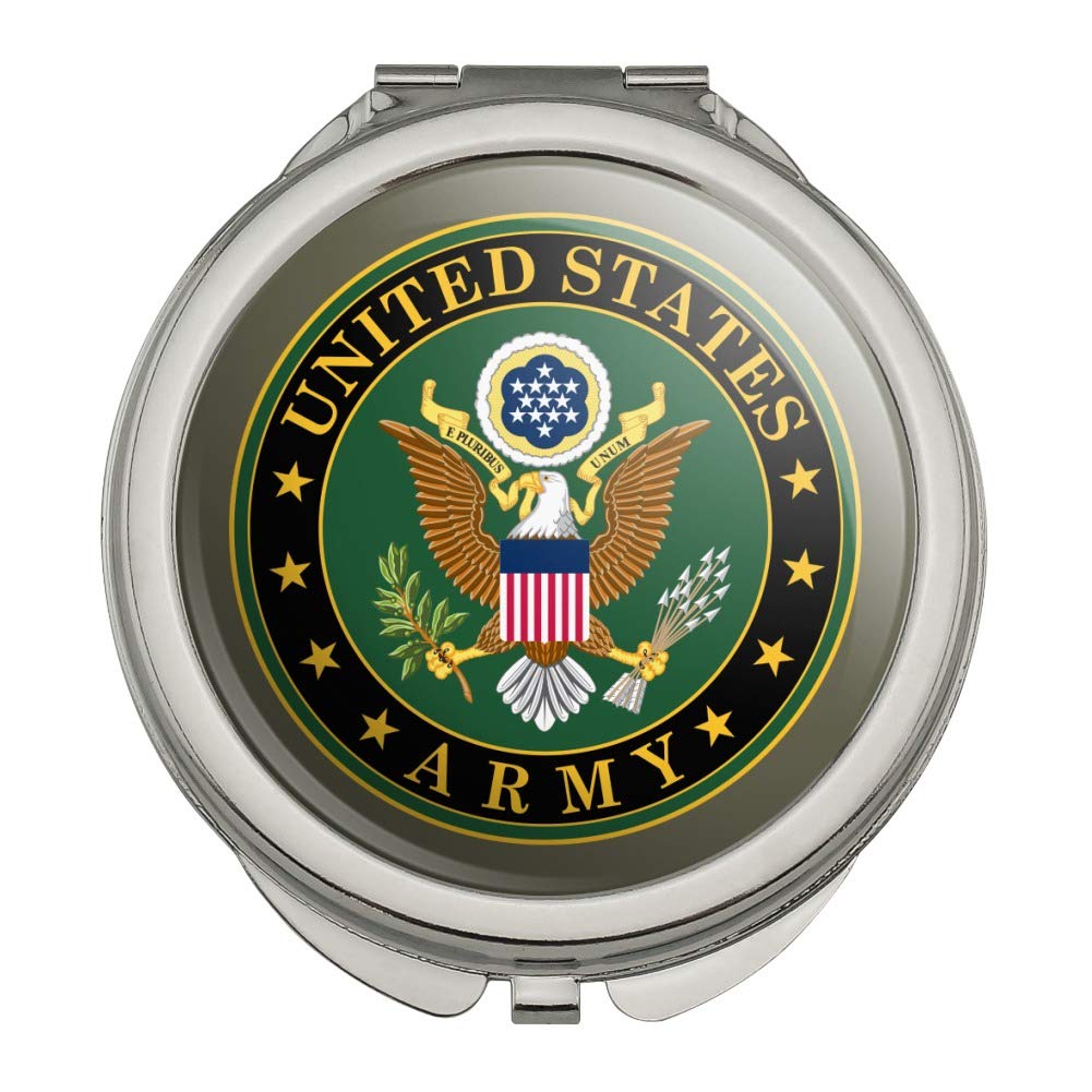 US Army Eagle Logo Travel Purse - Compact Handbag for Makeup & Essentials