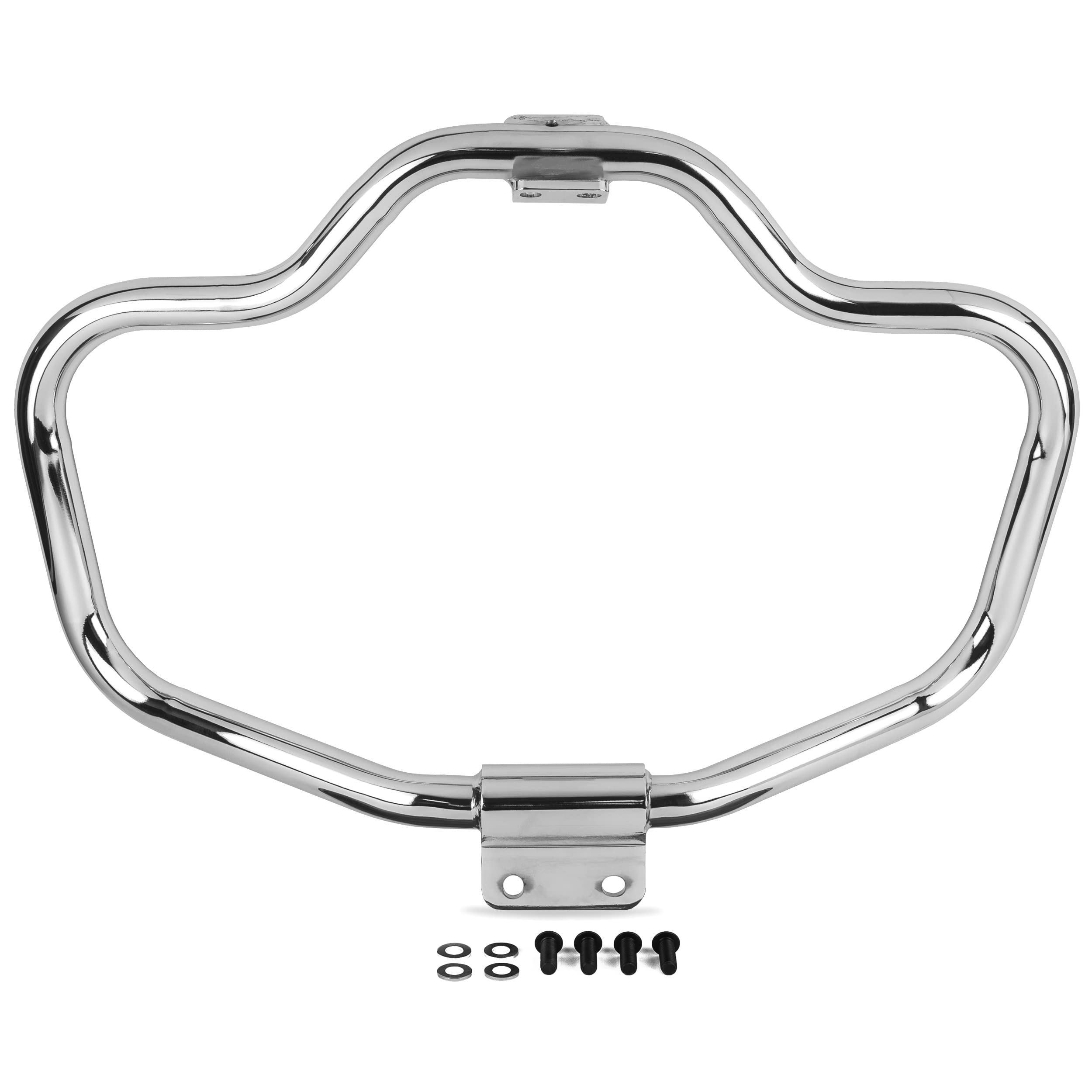Krator Engine Guard Crash Bar for Harley Davidson Sportster 883R XL883R (2005-2007) - Heavy Duty Motorcycle Protection - Perfect for Highway Riding & Urban Commuting