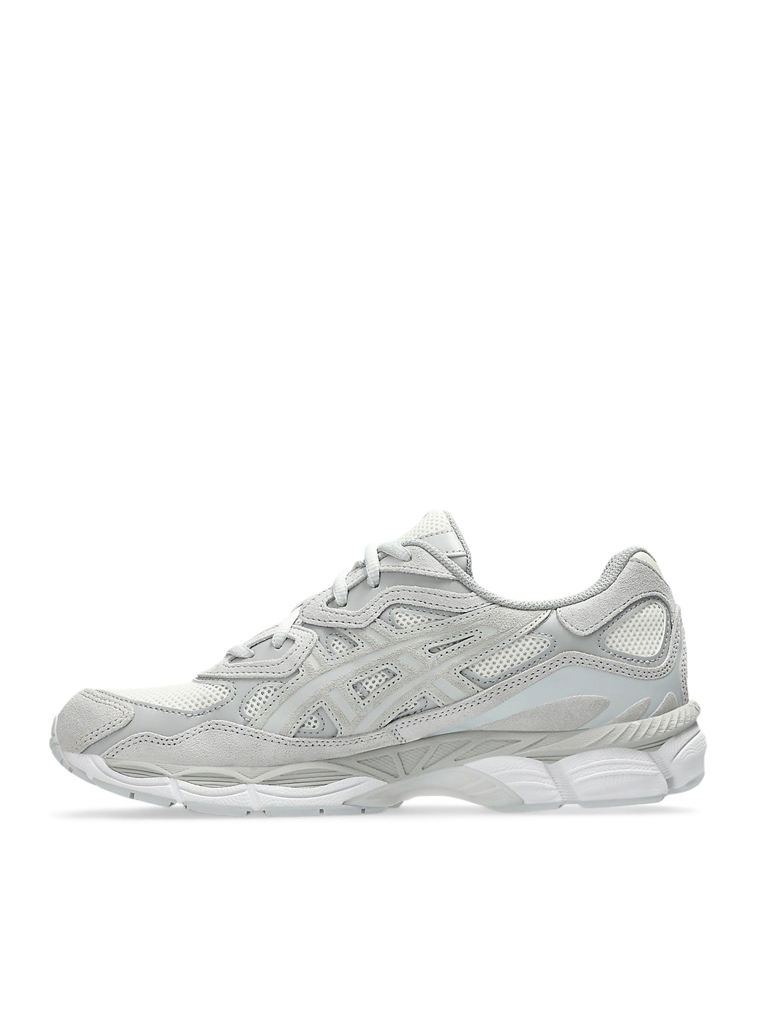 ASICS Gel-NYC Running Shoes - Cream Cloud Grey (1203A663-101) | Neutral Cushioning for Women | Perfect for Jogging, Gym & Casual Wear