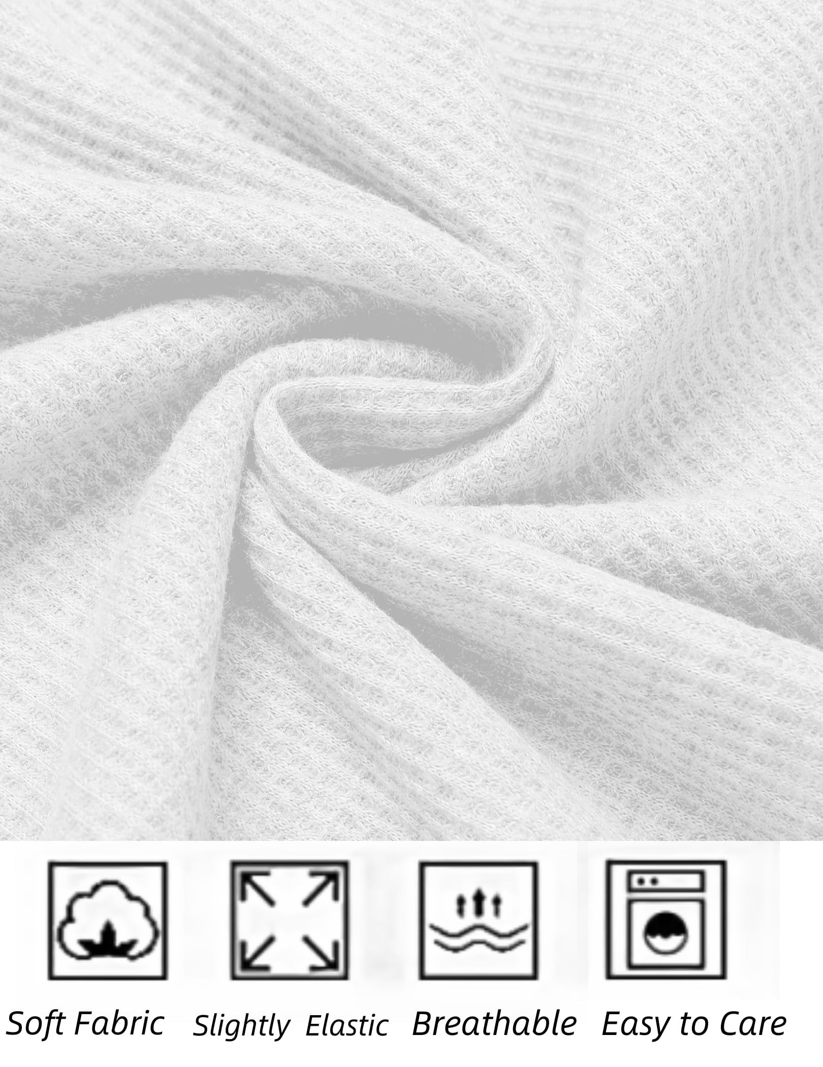 COOFANDY Men's Knitted Tank Tops 2 Pack - Breathable Sleeveless Casual T-Shirts for Summer, Beach & Gym - Waffle Texture Crew Neck Tee Shirts for Workout, Vacation & Everyday Wear