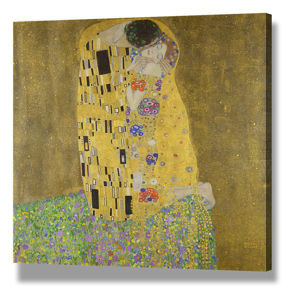 Gustav Klimt Water Castle Wall Art Decor - Premium Canvas Print for Living Room, Bedroom & Office - Modern Home Decor & Gift Idea