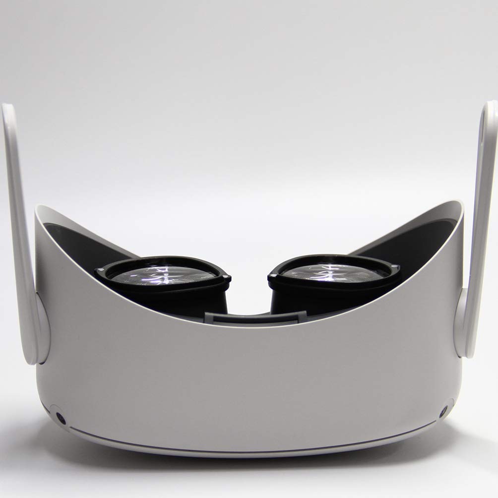 Hemobllo 2-Pack Magnetic Lens Protector Frames - Anti-Scratch VR Headset Lens Covers Compatible with Oculus Rift - Perfect for Gaming, VR Training & Virtual Reality Experiences
