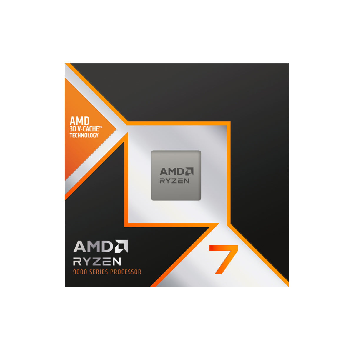 AMD Ryzen 7 9800X3D MPK 8-Core 16-Thread Gaming Processor - High Performance Desktop CPU for PC Builds, Streaming & Content Creation