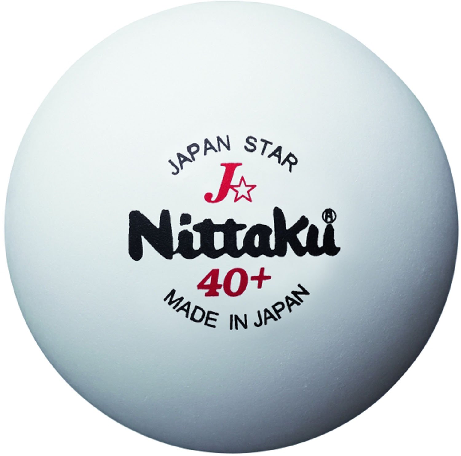 Nittaku Japan Star Table Tennis Ball - Premium 3-Star Practice Balls for Training & Matches | Perfect for Indoor/Outdoor Play, Club Use & Professional Tournaments
