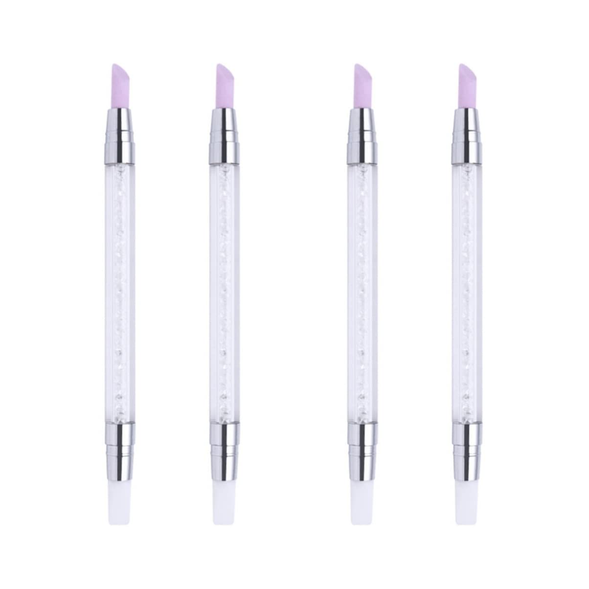 Beaupretty 4-Piece Nail Art Dotting Tools Kit - Professional Nail Dotting Brush & Sculpting Pen for DIY Manicure, Nail Design, Salon & Home Use