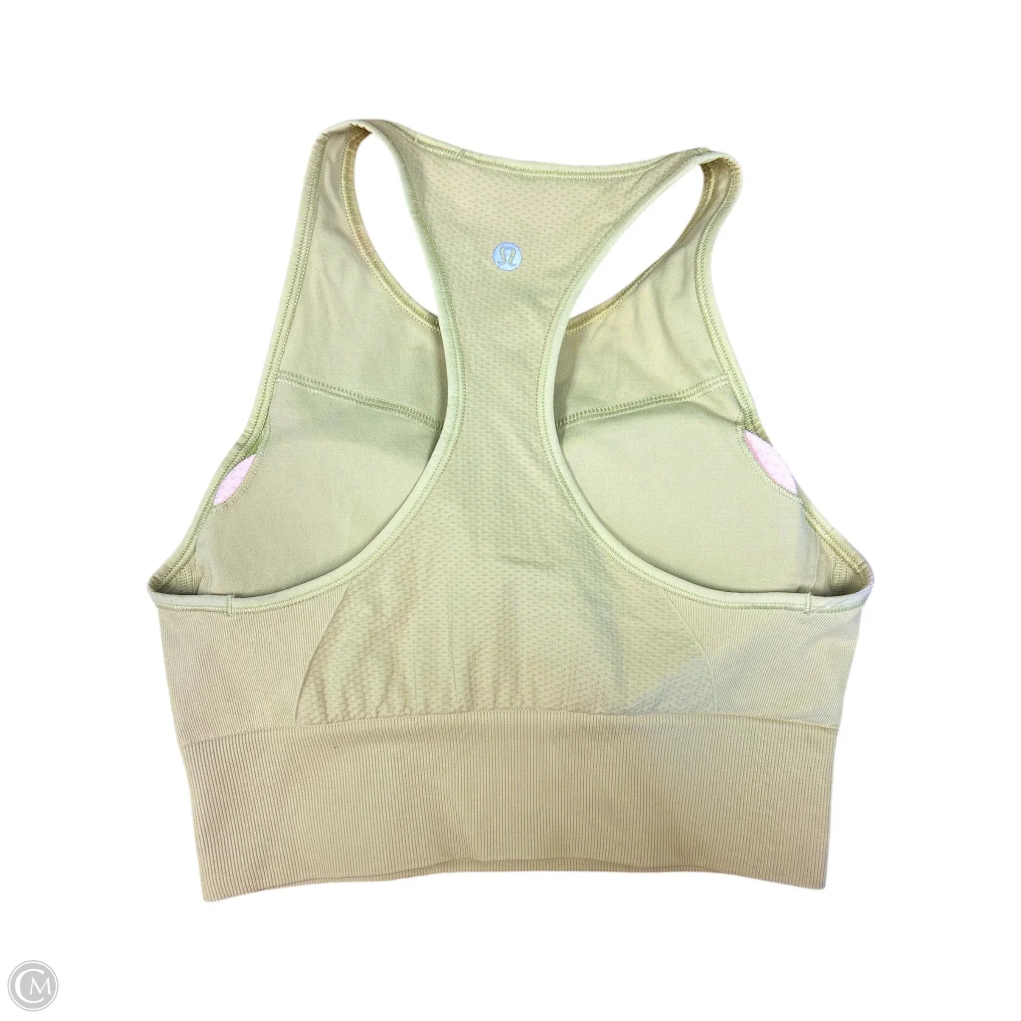 Lululemon Green Athletic Sports Bra Size 6 - High Support Workout Top for Running, Yoga & Gym