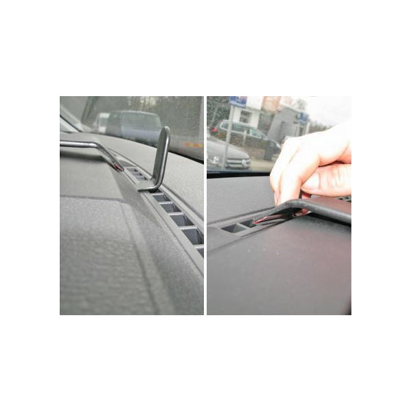ClicOn No Holes Center Dash Mount for Volkswagen Amarok (2017-2023) - Secure Phone Holder for Hands-Free Navigation & Driving