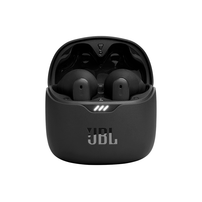 JBL Flex Truly Wireless Earbuds - Black | Bluetooth Headphones with Noise Cancelling for Gym, Running & Travel