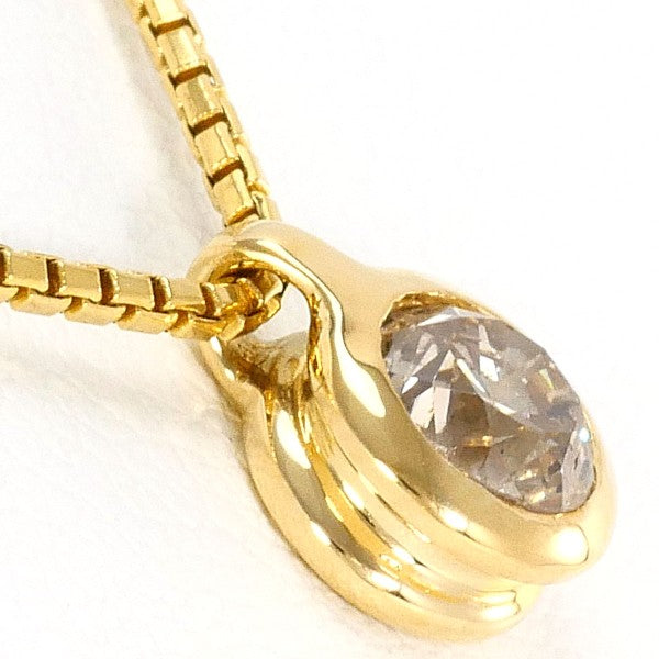 18K Yellow Gold Brown Diamond Necklace for Women - Elegant & Luxurious Jewelry Gift for Anniversary, Birthday & Special Occasions