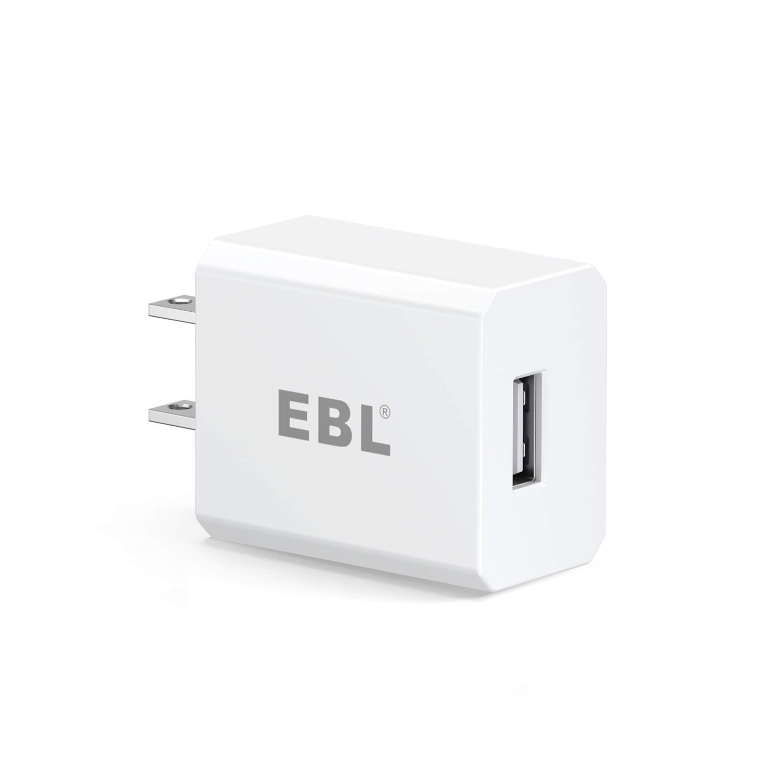 EBL USB Wall Charger 5V 2.1A Fast Charging Adapter - Compatible with EBL C9008, C9010N, 6828, FY-408, FY-409, 6201 Power Banks - Perfect for Home, Office & Travel Charging Needs