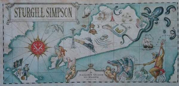 Sturgill Simpson - A Sailor's Guide To Earth Vinyl LP + CD Album 180g (Near Mint NM/M) - Perfect for Record Collectors & Music Enthusiasts