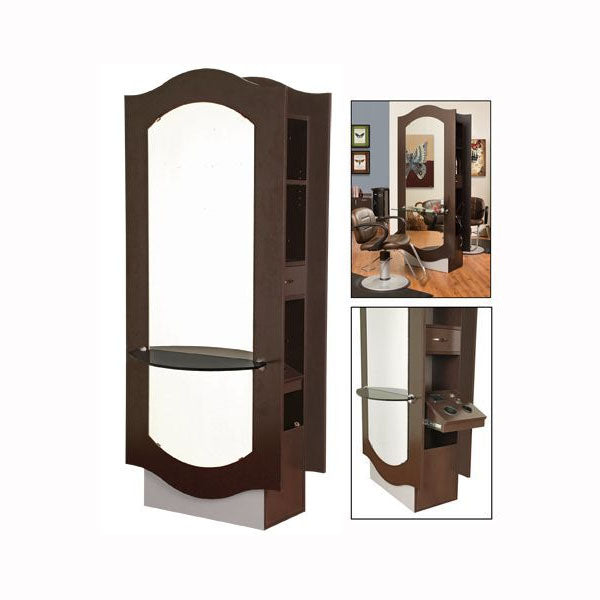 Keaton Styling Island - Modern Kitchen Island with Storage & Seating | Perfect for Small Kitchens, Dining Areas & Home Bars