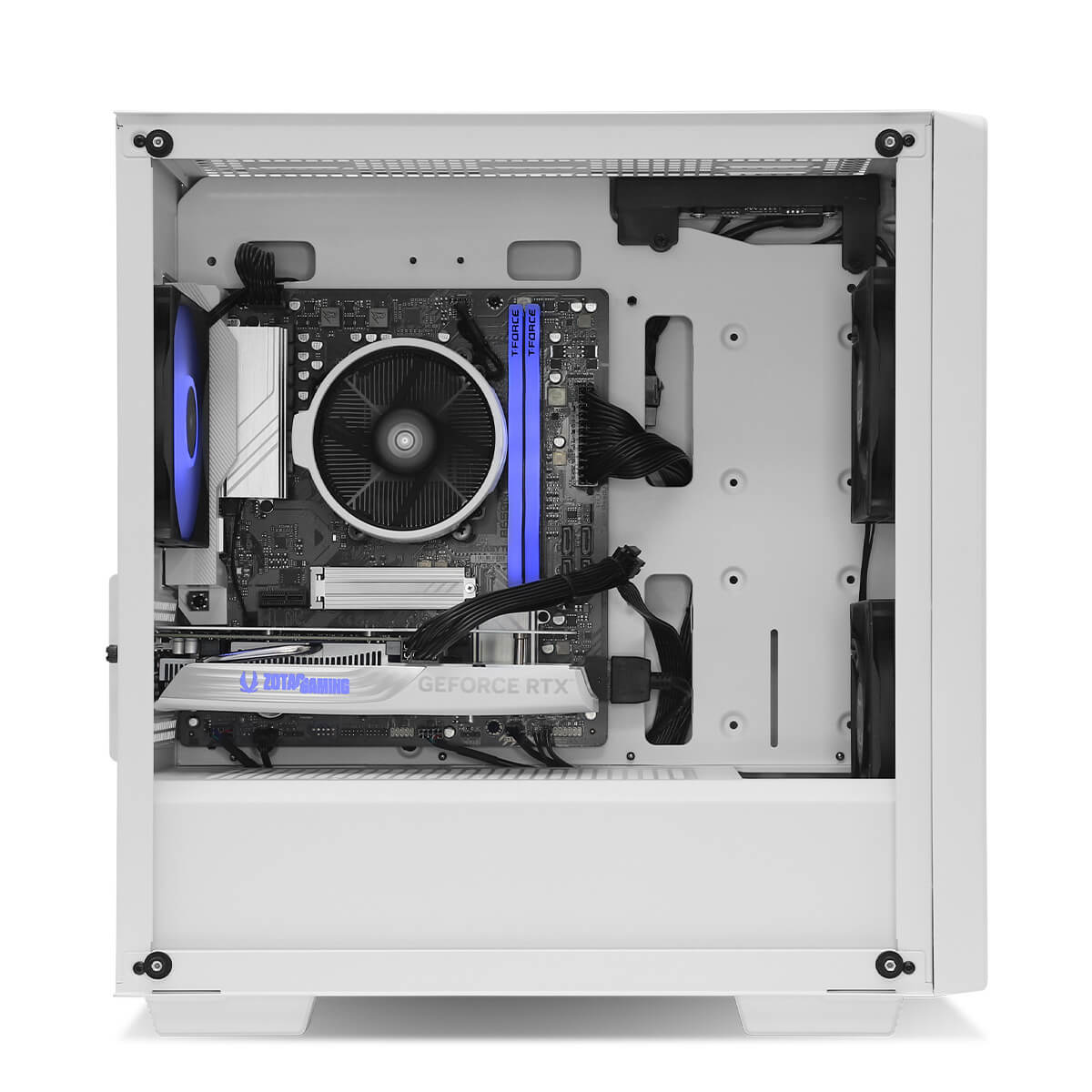 High-Performance Cobalt RTX 4060 Ryzen 5 7600 Gaming PC - Ultimate Gaming & Streaming Desktop Computer for 4K Gaming, VR & Content Creation