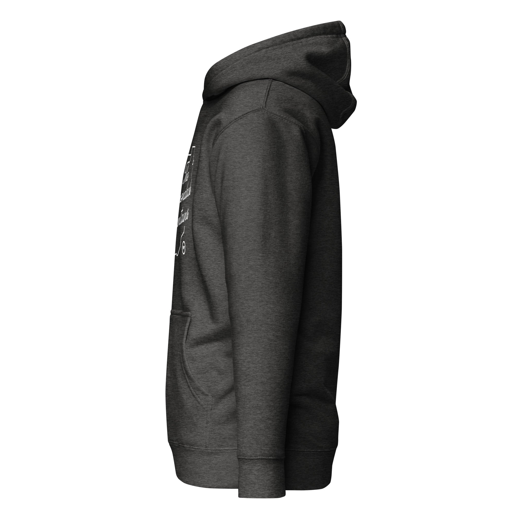 Blue Line Hoodie - Comfortable & Stylish Pullover Sweatshirt for Men & Women | Perfect for Casual Wear, Outdoor Activities & Layering