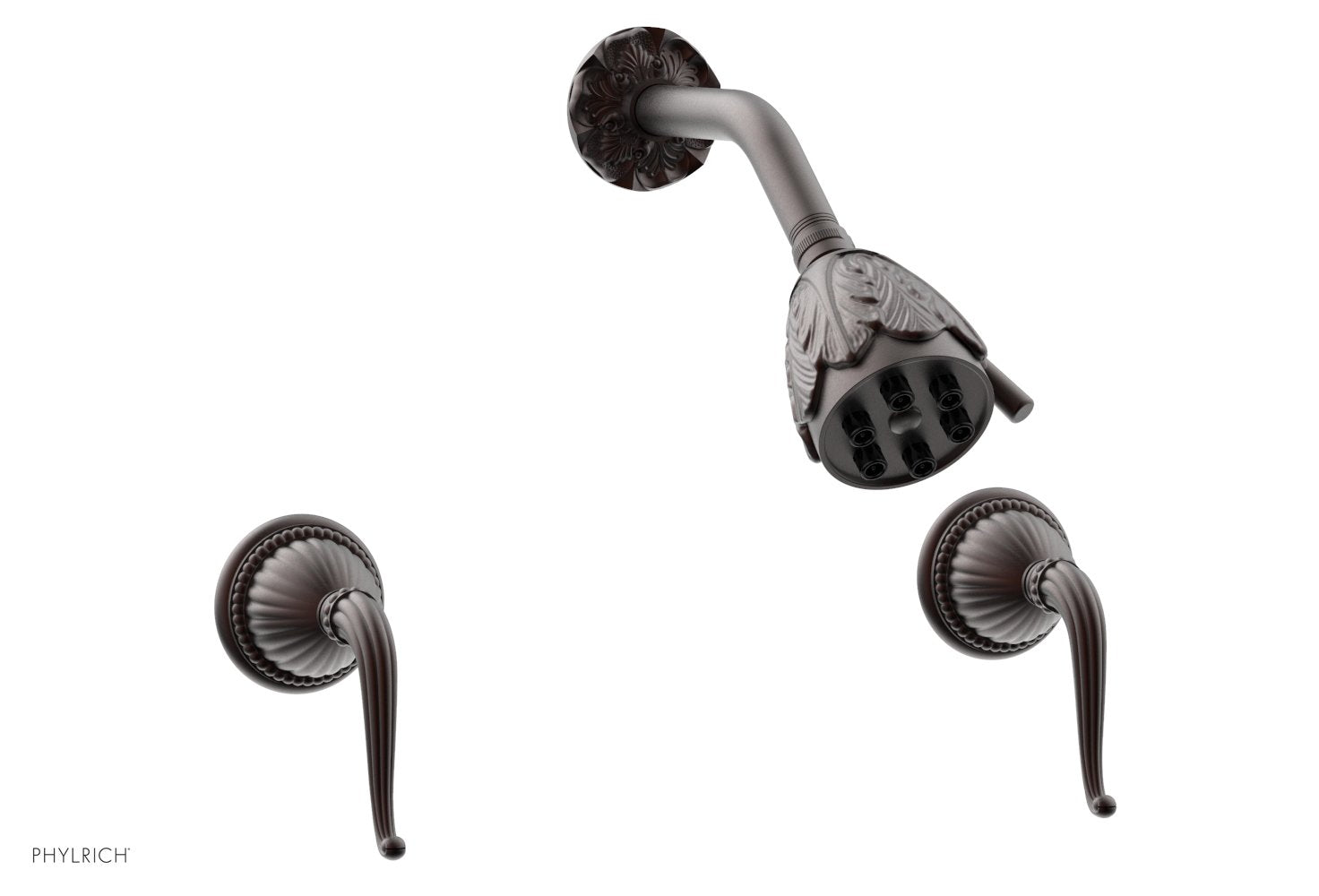 GEORGIAN & BARCELONA Two Handle Shower Faucet Set K3141 - Modern Bathroom Fixture for Shower and Bathtub Installation