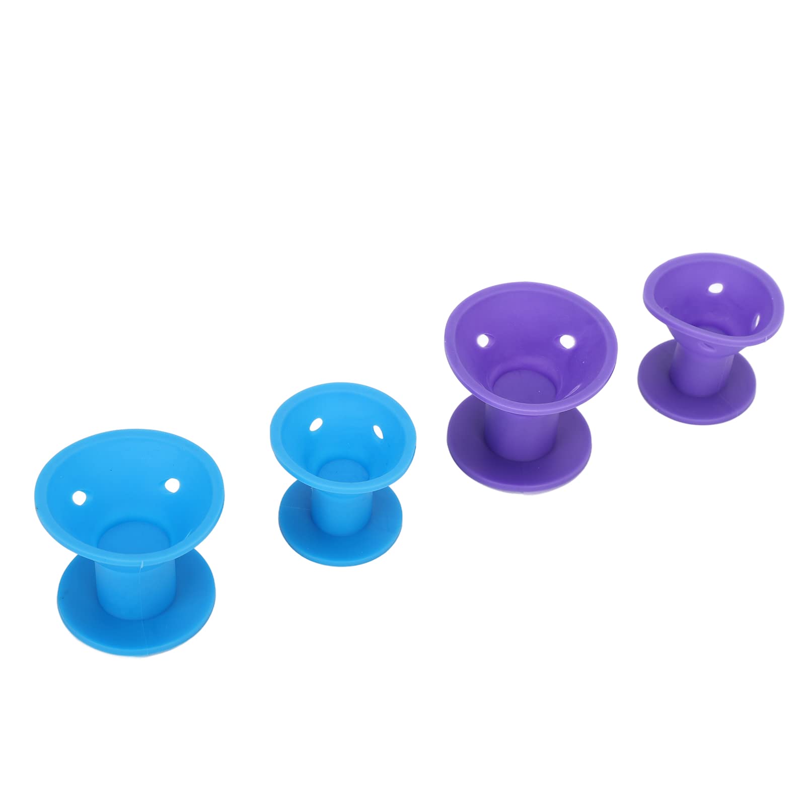 20pcs Silicone Hair Curlers for Women - Soft Mushroom Hair Rollers for Short, Medium & Long Hair DIY Styling - Perfect for Home, Salon & Travel Use
