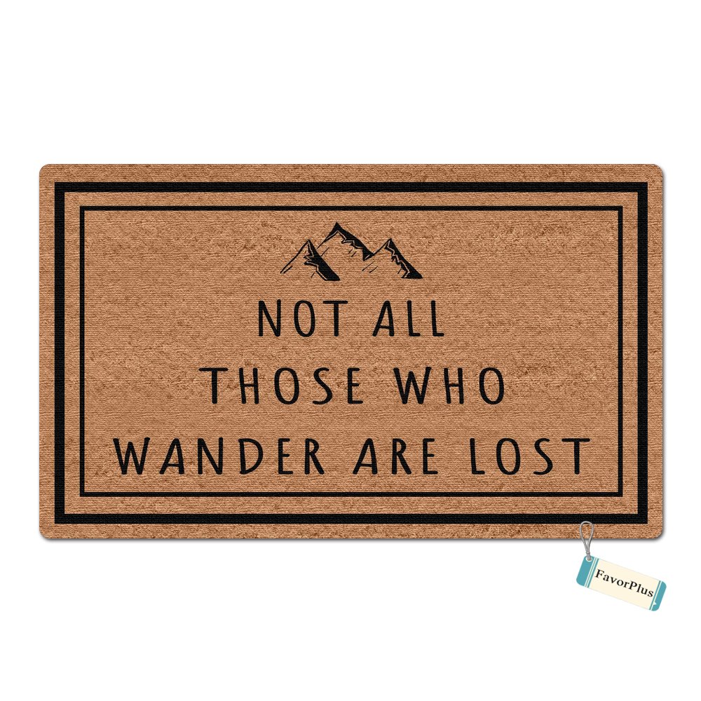 Not All Those Who Wander Are Lost