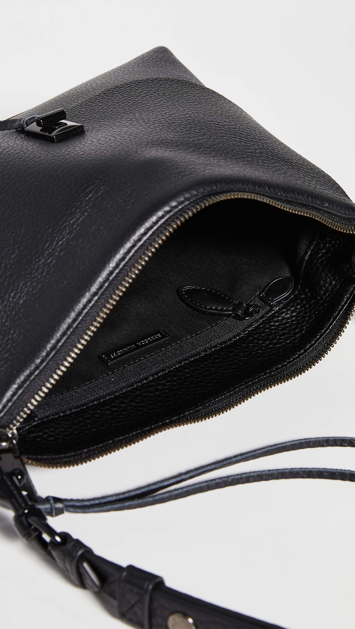 Rebecca Minkoff Darren Top Zip Shoulder Bag for Women - Genuine Leather Crossbody Purse with Adjustable Strap | Perfect for Work, Travel & Everyday Use
