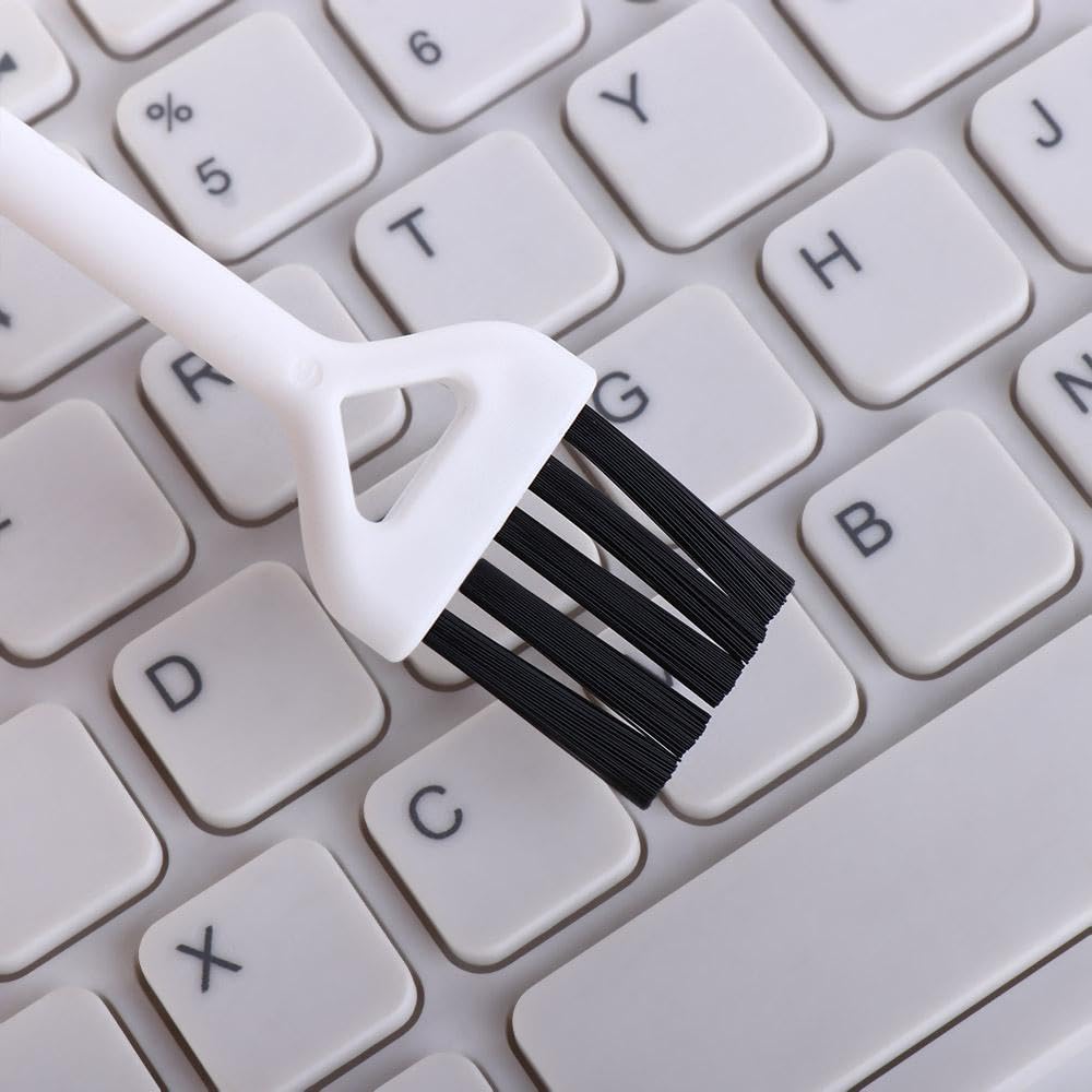 5Pcs Computer Screen Cleaning Brush Set - Anti-Static Keyboard & Laptop Cleaner Kit for PC, MacBook, Printer Vent Dust Removal - Perfect for Office, Home & Electronics Maintenance