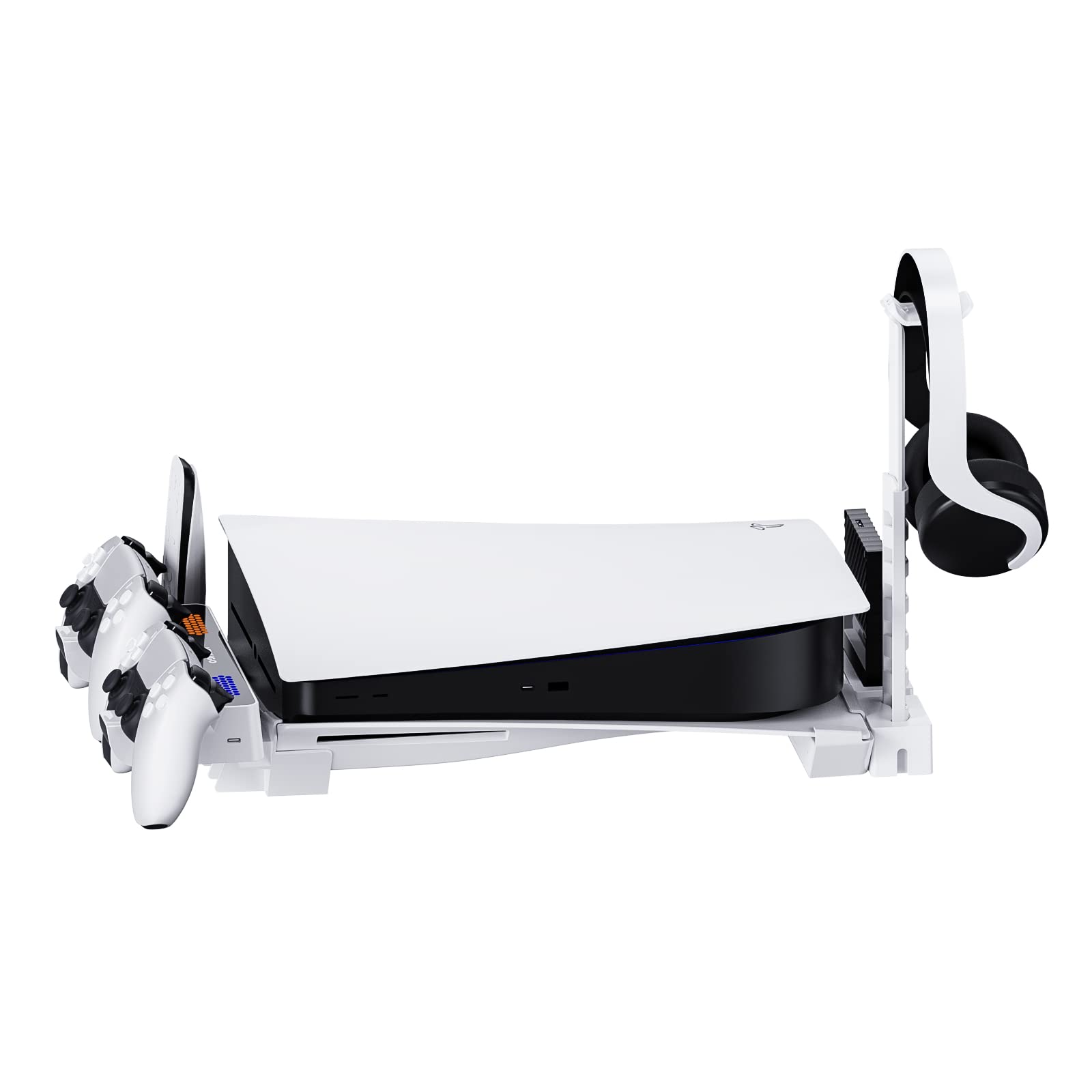 NexiGo PS5 Stand with Chargers & Holder for Gaming Setup