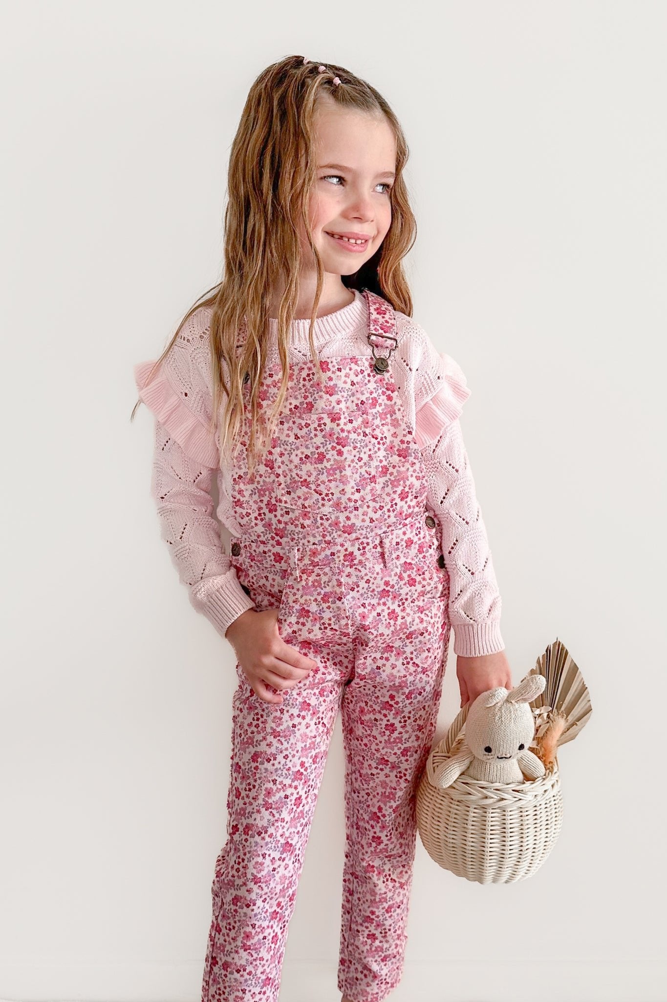 Floral Overalls for Women - Stylish Denim Jumpsuit with Pockets | Casual & Boho Outfit for Spring, Summer, Outdoor Activities & Music Festivals