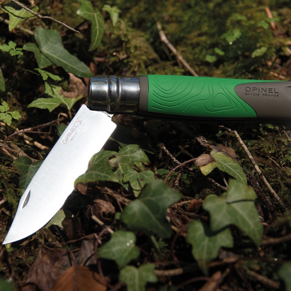 Opinel No.12 Explore Tick Remover Tool - Stainless Steel Outdoor Safety Hook for Camping, Hiking & Pet Care