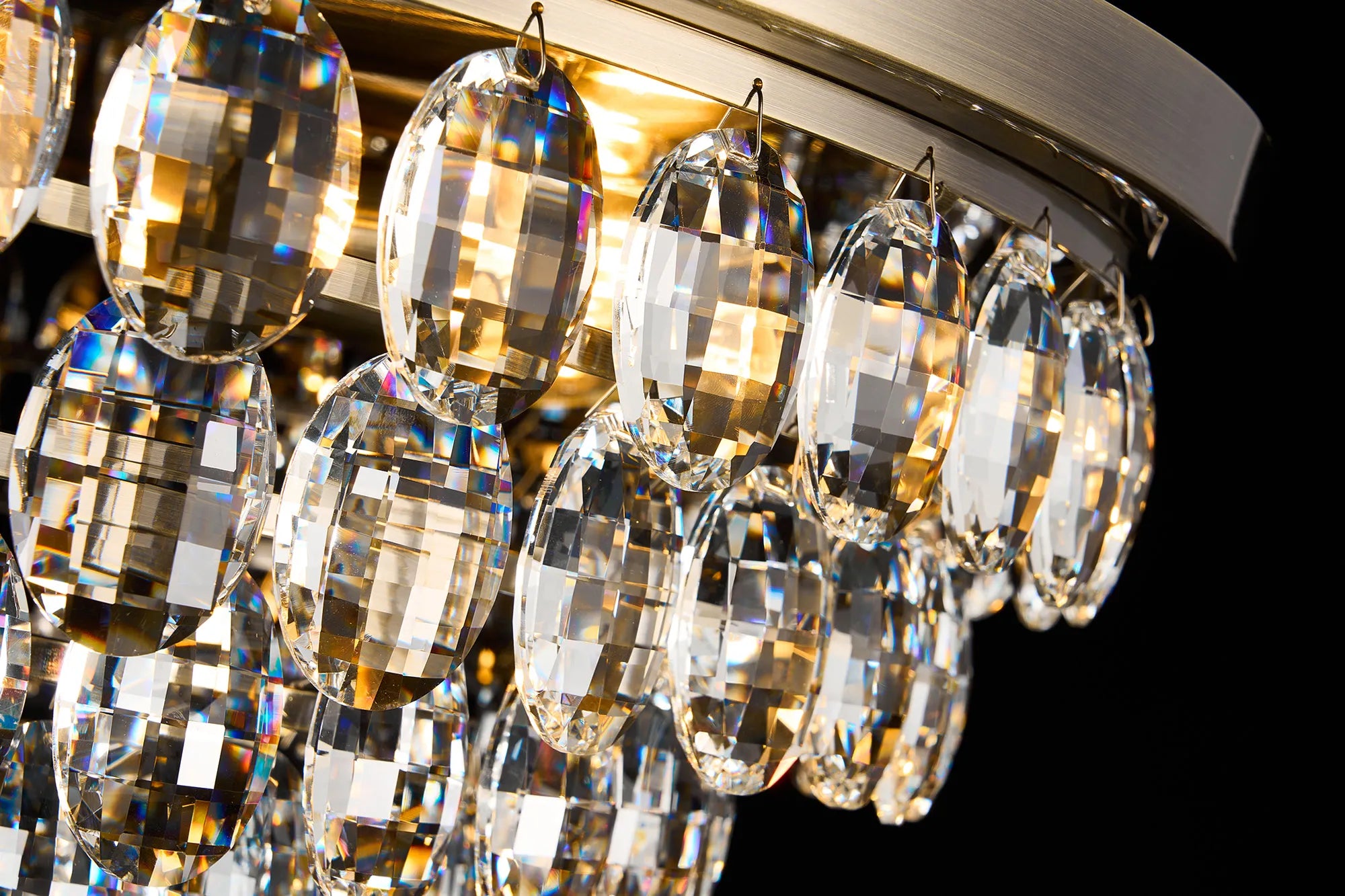 Consten Flush Ceiling Light Fixture with E14 Socket - Perfect for Bedroom, Hallway & Small Space Lighting