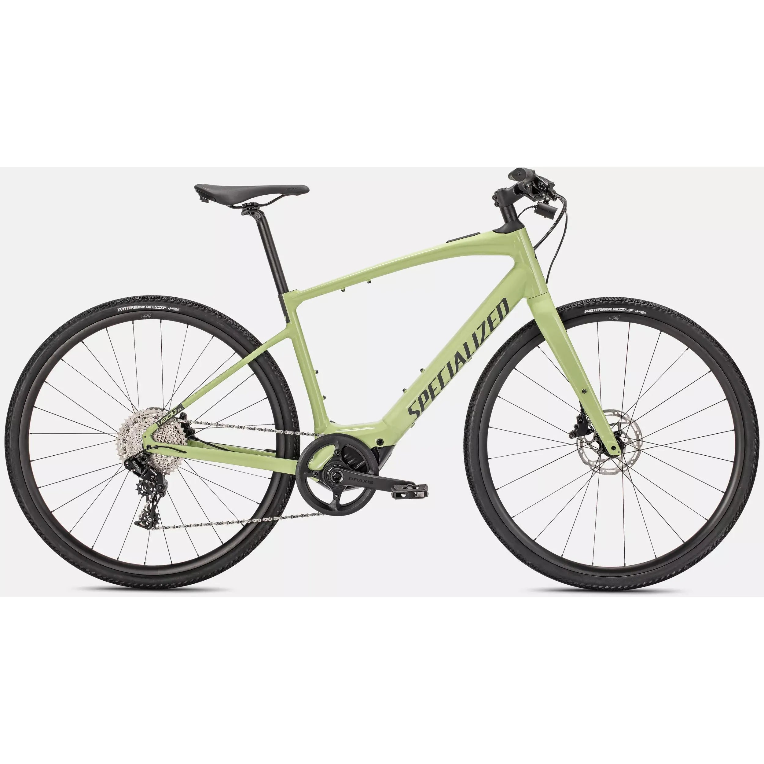 Specialized Turbo Vado SL 4.0 Electric Bike - Lightweight Commuter E-Bike with Limestone/Black Reflective Color - Perfect for Urban Commuting & Leisure Rides