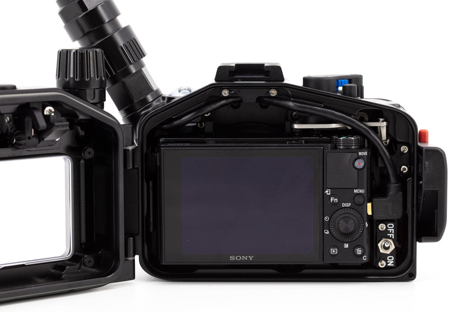 Waterproof Underwater Housing for Sony DSC RX100 VII Digital Camera - Scuba Diving, Snorkeling & Marine Photography Accessory