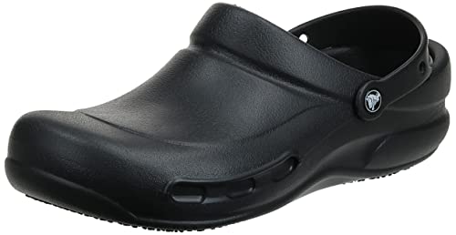 Crocs Unisex Bistro Clog Slip-Resistant Work Shoes for Men & Women - Comfortable Non-Slip Kitchen Shoes for Chefs, Nurses & Restaurant Workers