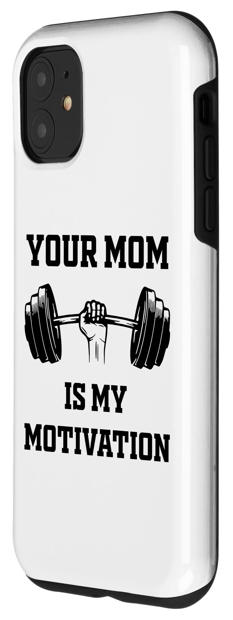 iPhone 11 Case - Funny Gym Motivation Phone Cover for Workout & Fitness - Perfect for Moms, Cardio Enthusiasts & Gym Lovers