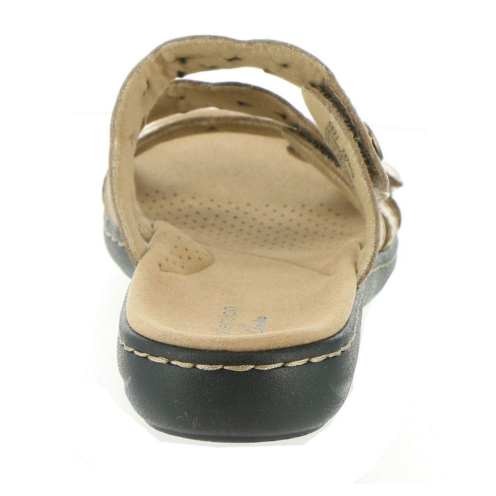 Clarks Women's Laurieann Echo Flat Sandal - Comfortable Casual Sandals for Women | Perfect for Summer, Beach, and Everyday Wear