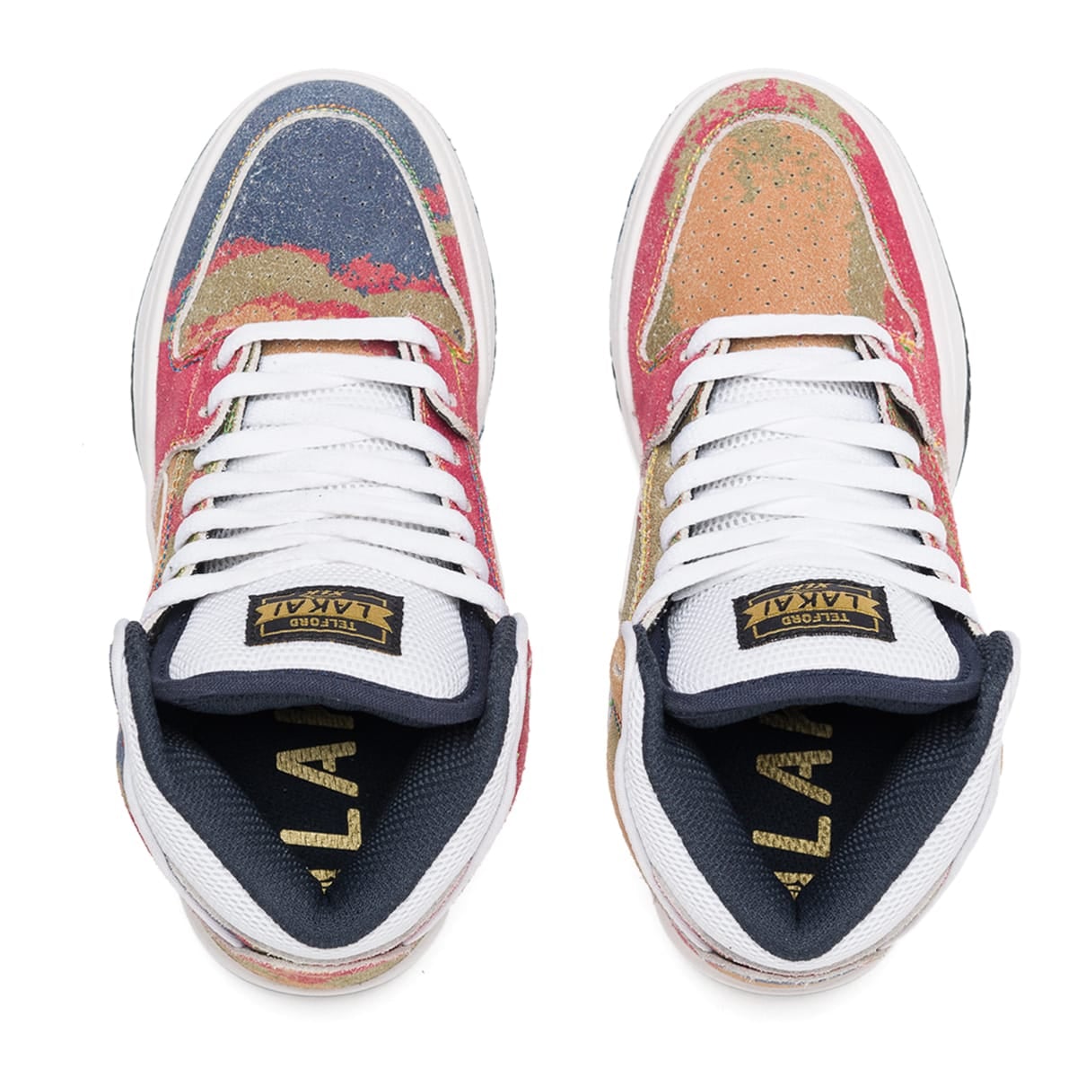 Lakai Telford Kids Multi Suede Skate Shoes - Comfortable & Durable Sneakers for Boys and Girls - Perfect for Skateboarding, School & Everyday Wear