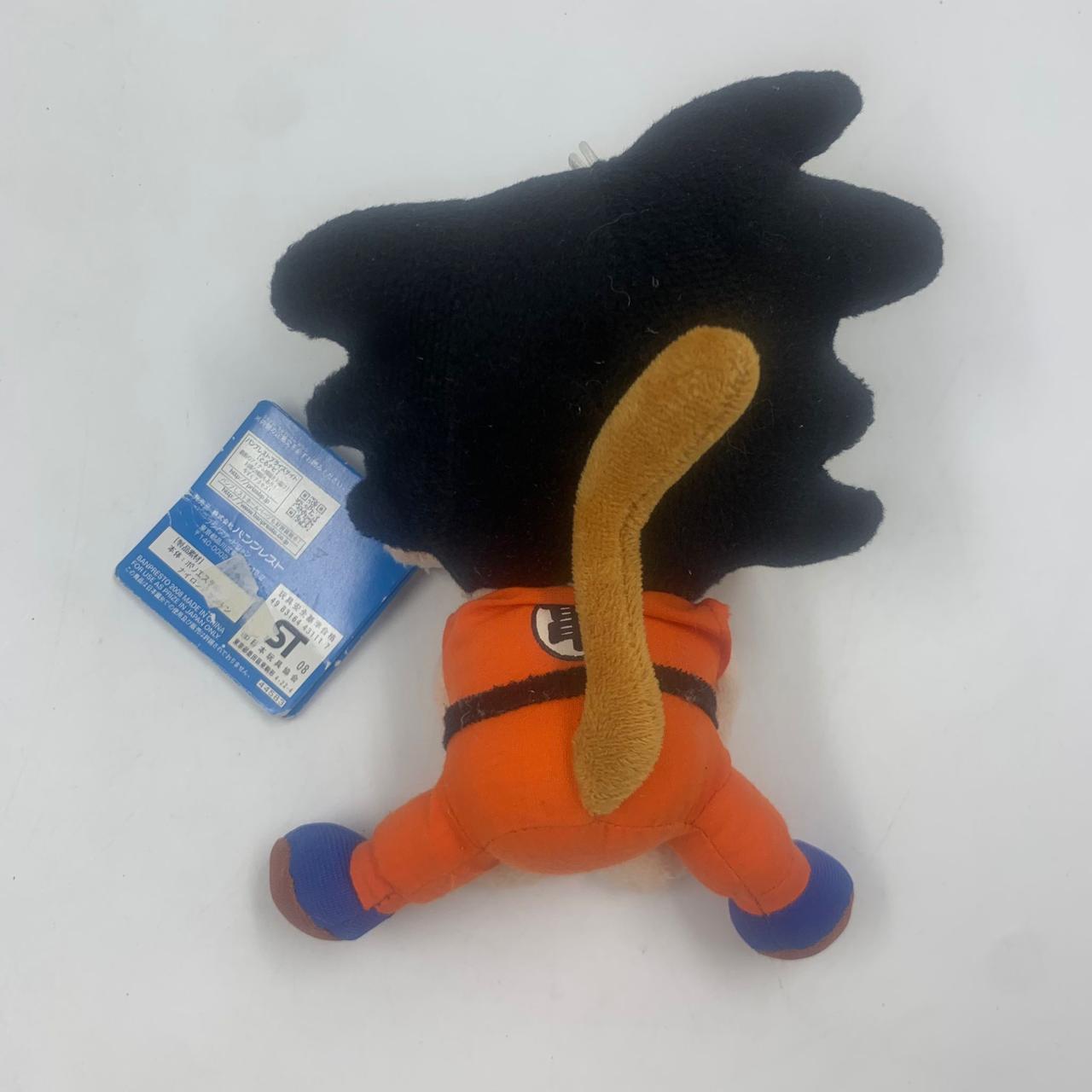 Dragon Ball Z Banpresto Kid Goku Plush Toy - Super Saiyan Action Figure Collectible for Anime Fans | Perfect for Bedroom Decor, Gift for Kids & Adults, Anime Collection Display