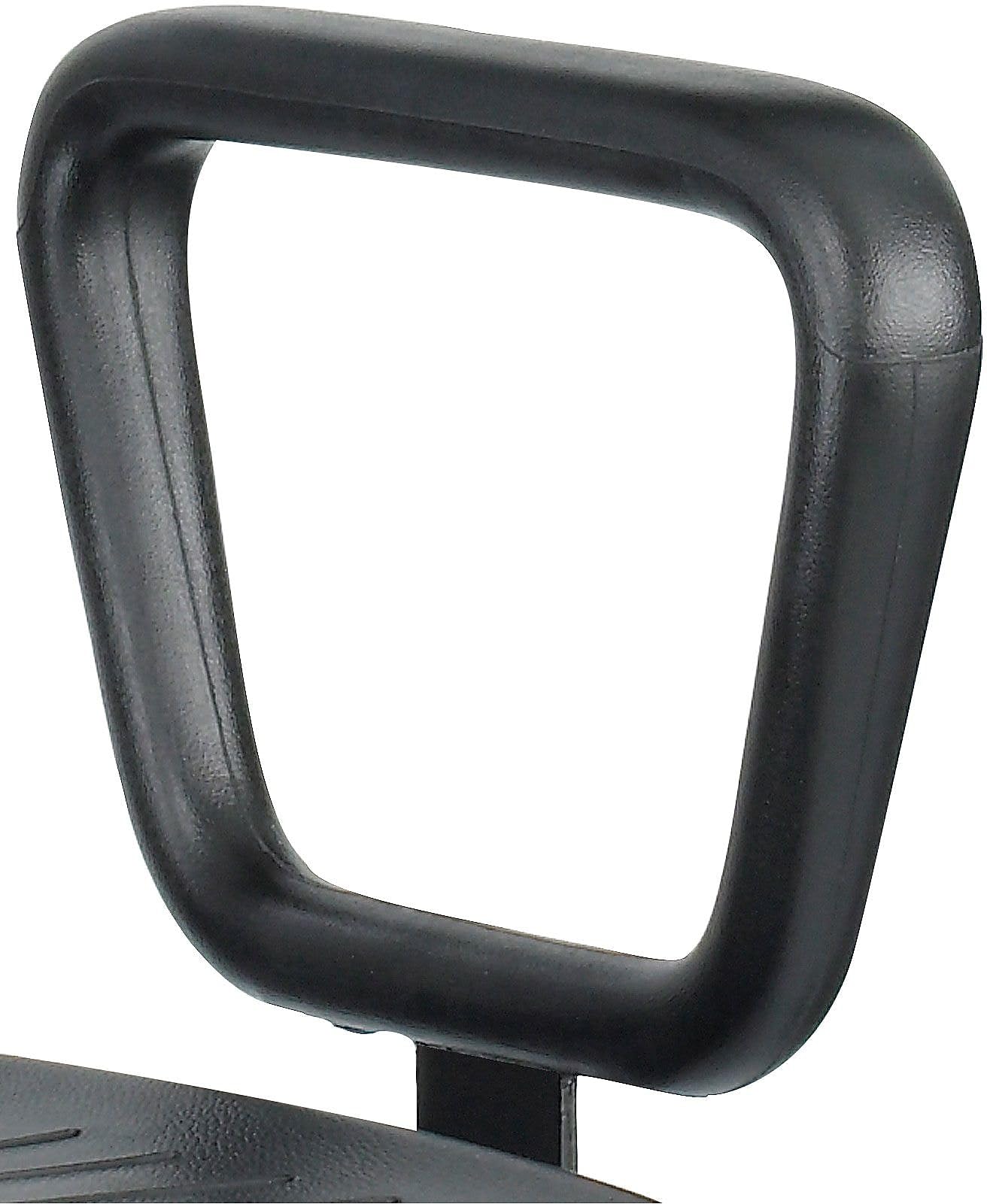 Safco Products 5143 Black Task Master Closed Loop Armrest Set - Compatible with Task Master Chairs (Sold Separately) - Ergonomic Office Chair Accessories for Comfort & Support