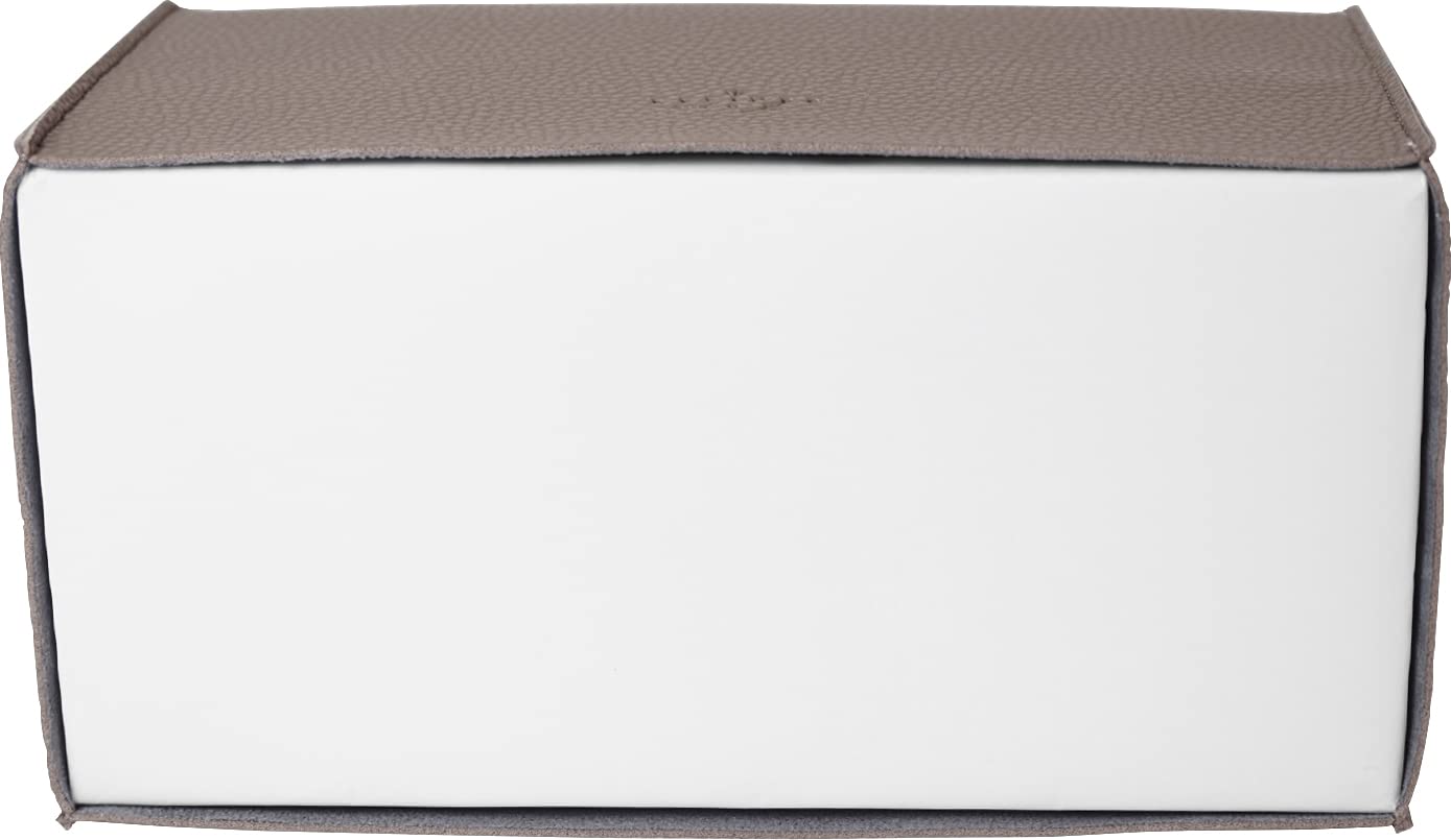 Carrotez Modern PU Leather Tissue Box Cover - Decorative Rectangular Holder for Bathroom, Vanity, Office Desk & Nightstand (9.5
